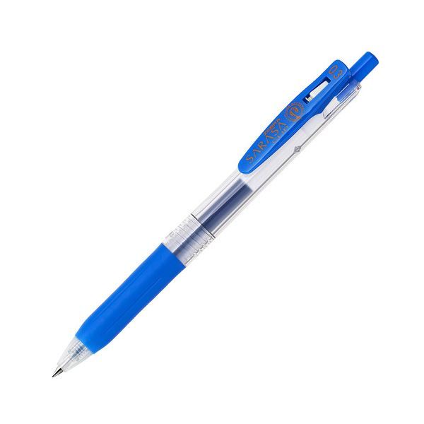 【新品】(まとめ) ゼブラ ゲルインクボールペン サラサクリップ 0.3mm 青 JJH15-BL 1本 【×60セット】