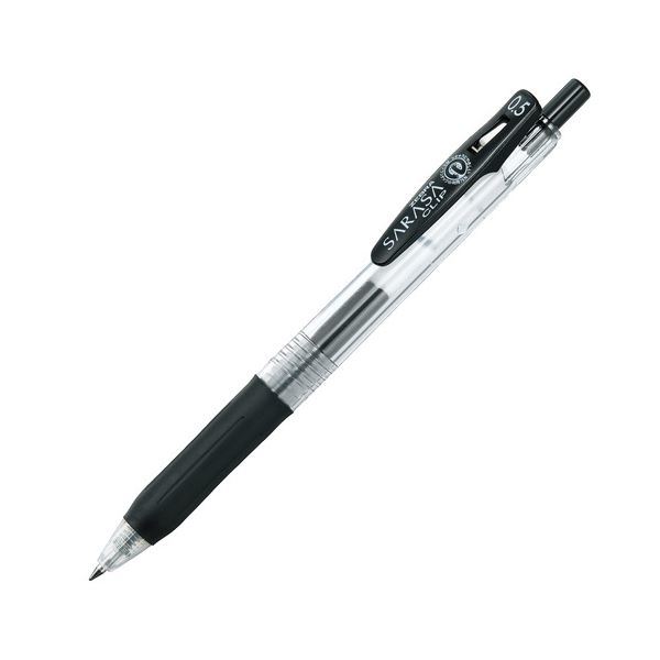【新品】(まとめ) ゼブラ ゲルインクボールペン サラサクリップ 0.5mm 黒 JJ15-BK 1本 【×60セット】_画像1