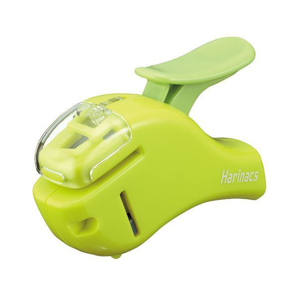 【新品】(まとめ) コクヨ 針なしステープラー(ハリナックスコンパクトα) 5枚とじ 緑 SLN-MSH305G 1個 【×10セット】