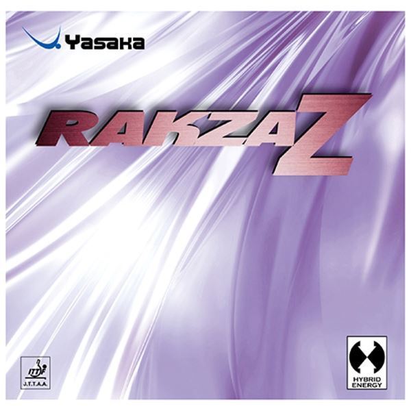 【新品】Yasaka（ヤサカ） ハイブリッド裏ソフトラバー RAKZA Z ラクザZ 赤 TA（特厚）_画像1