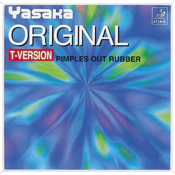 【新品】ヤサカ(Yasaka) 表ソフトラバー オリジナルTバージョン B49 ブラック TA_画像1