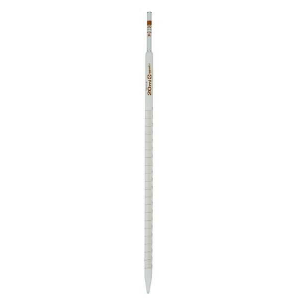 【新品】【柴田科学】メスピペット 中間目盛 カスタムA 20mL【10本】 021040-20A_画像1