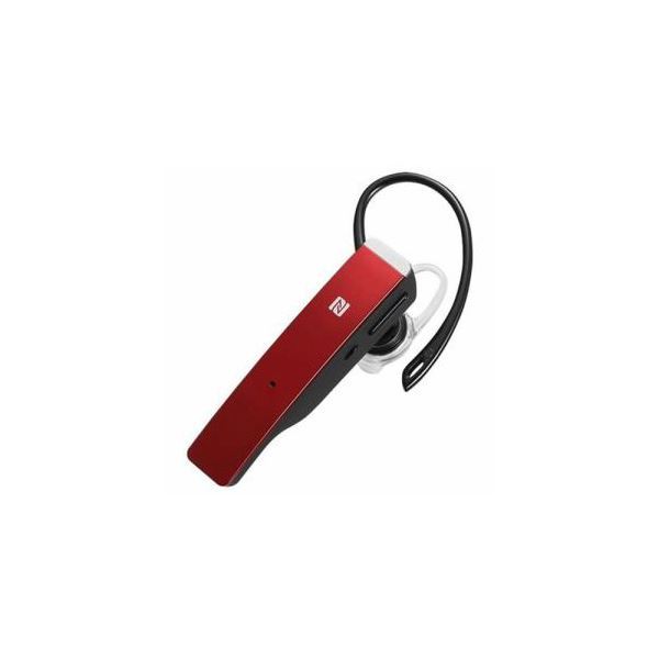 【新品】BUFFALO Bluetooth 4.1対応ヘッドセット 片耳タイプ ノイズキャンセリング機能搭載 レッド BSHSBE500RD