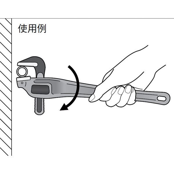 【新品】RIDGID（リジッド） 31120 14-OF- アルミオフセットレンチ