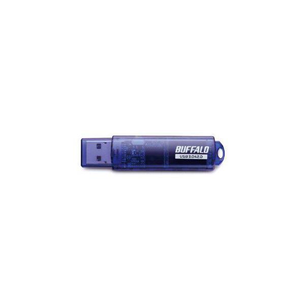 【新品】BUFFALO バッファロー USBメモリ USB3.0対応「ライトプロテクト機能」搭載モデル RUF3-C64GA-BL RUF3-C64G_画像2