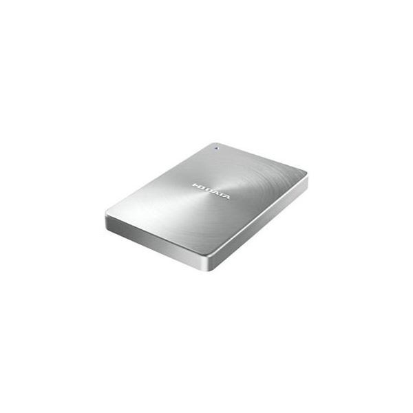 【新品】IOデータ USB 3.0／2.0対応 ポータブルハードディスク「カクうす」 1.0TB シルバー HDPX-UTA1.0S_画像2