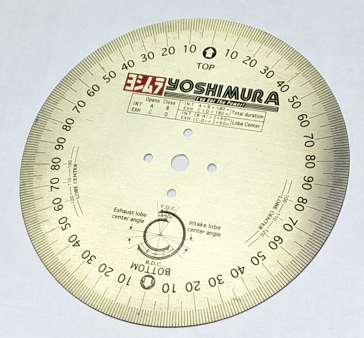 ヨシムラYOSHIMURAタイミングホイール.未使用に近い.実作業では使用してません.多少の汚れ擦れ小キズございます.長期保存品_画像1