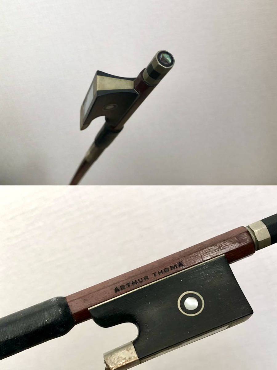 ドイツ製ARTHUR THOMA 3/4サイズバイオリン用弓ヴァイオリン弓-日本