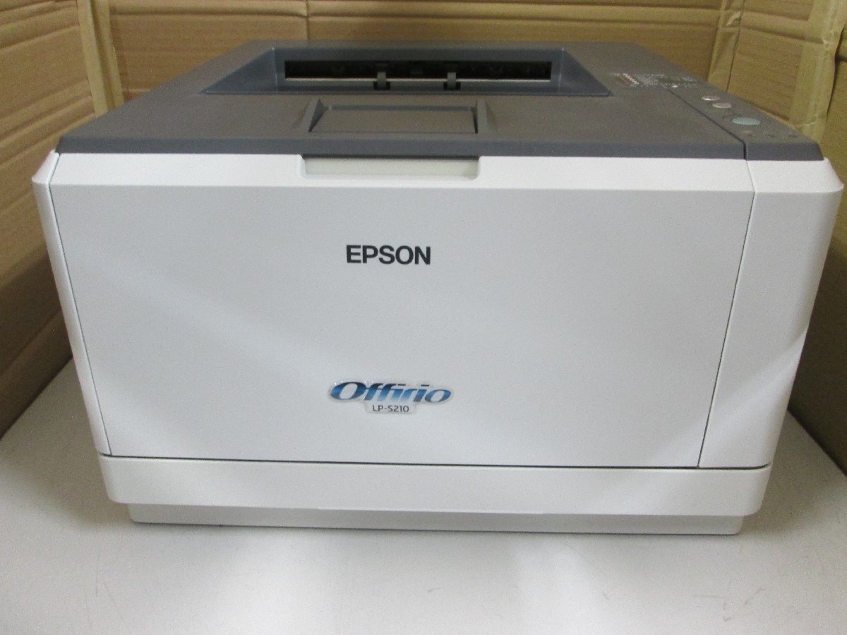 ◎中古レーザープリンタ【EPSON LP-S210】トナー/メンテナンスユニットなし◎2311071_画像1