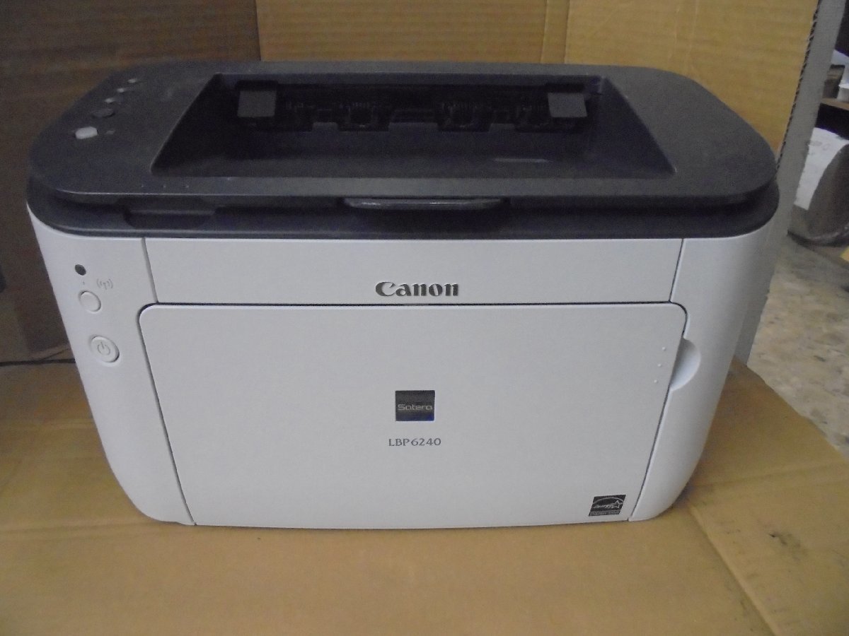 ＊中古レーザープリンタ　キャノン【Canon LBP6240】WIFI（無線LAN）機能付き　トナーなし＊2308301_画像1