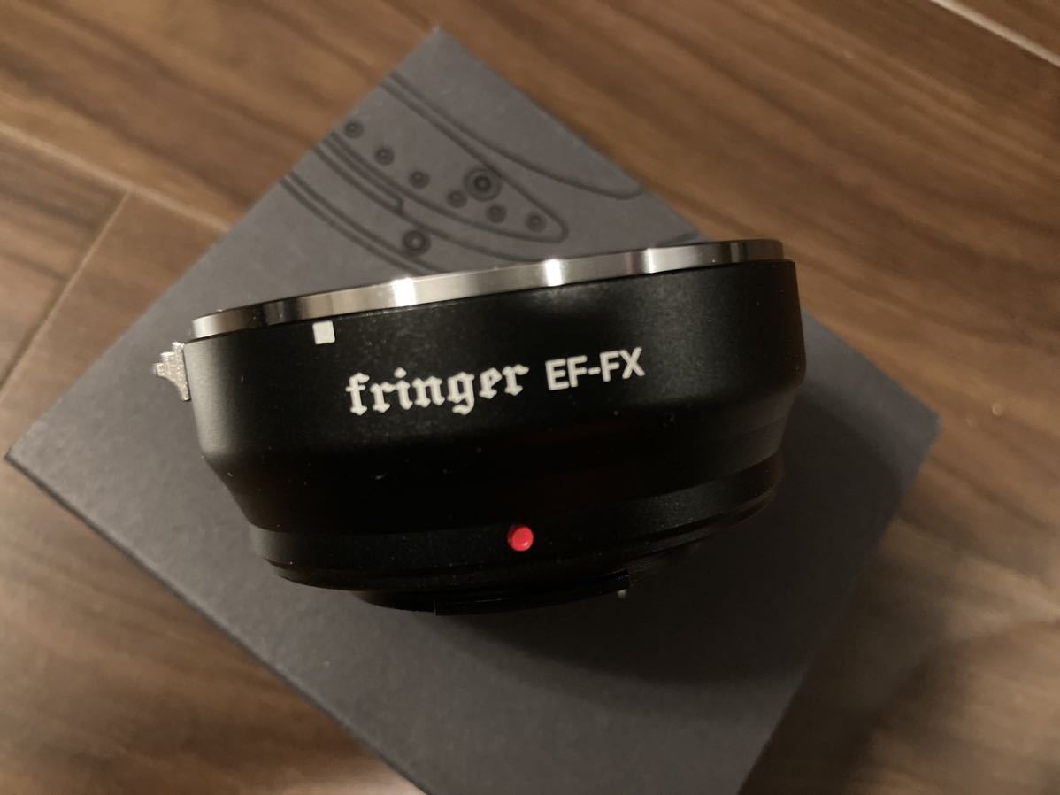 フリンガー fringer smart adapter FR-FX10 電子マウントアダプター(キャノンEFマウントレンズ→富士フイルムXマウント)中古_画像4