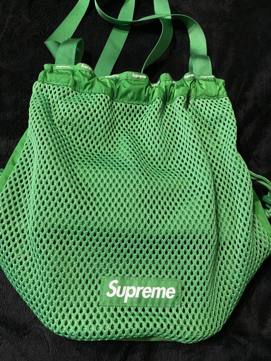 Supreme Mesh Small Backpack 希少カラー グリーン シュプリーム