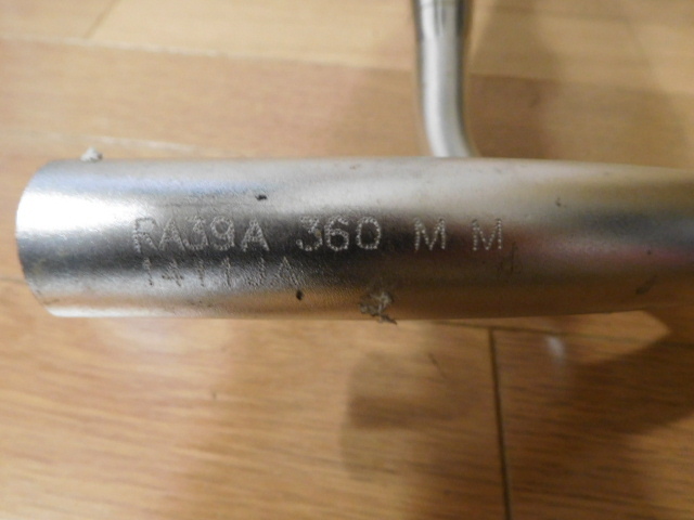 ドロップ　ハンドル　　360㎜　400㎜　自転車　ロード　クロモリ　ミニベロ　折りたたみ シマノ　RALEIGH　Fuji　GIOS　COLNAGODE 　ROSA_画像4