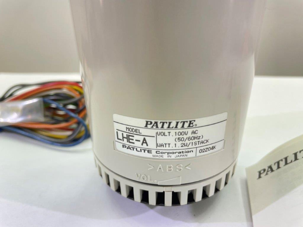 ■格安部品■＜PATLITE＞■未使用品■パトライト LED薄型中型積層信号灯 LHE-A型 LHE-110A-R■格安3,000円～■_画像6