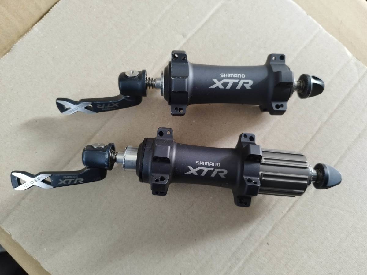 12600円 XTR ハブ前後セット クイック付き - ハブ 12600円 XTR ハブ前後セット クイック付き - ハブ