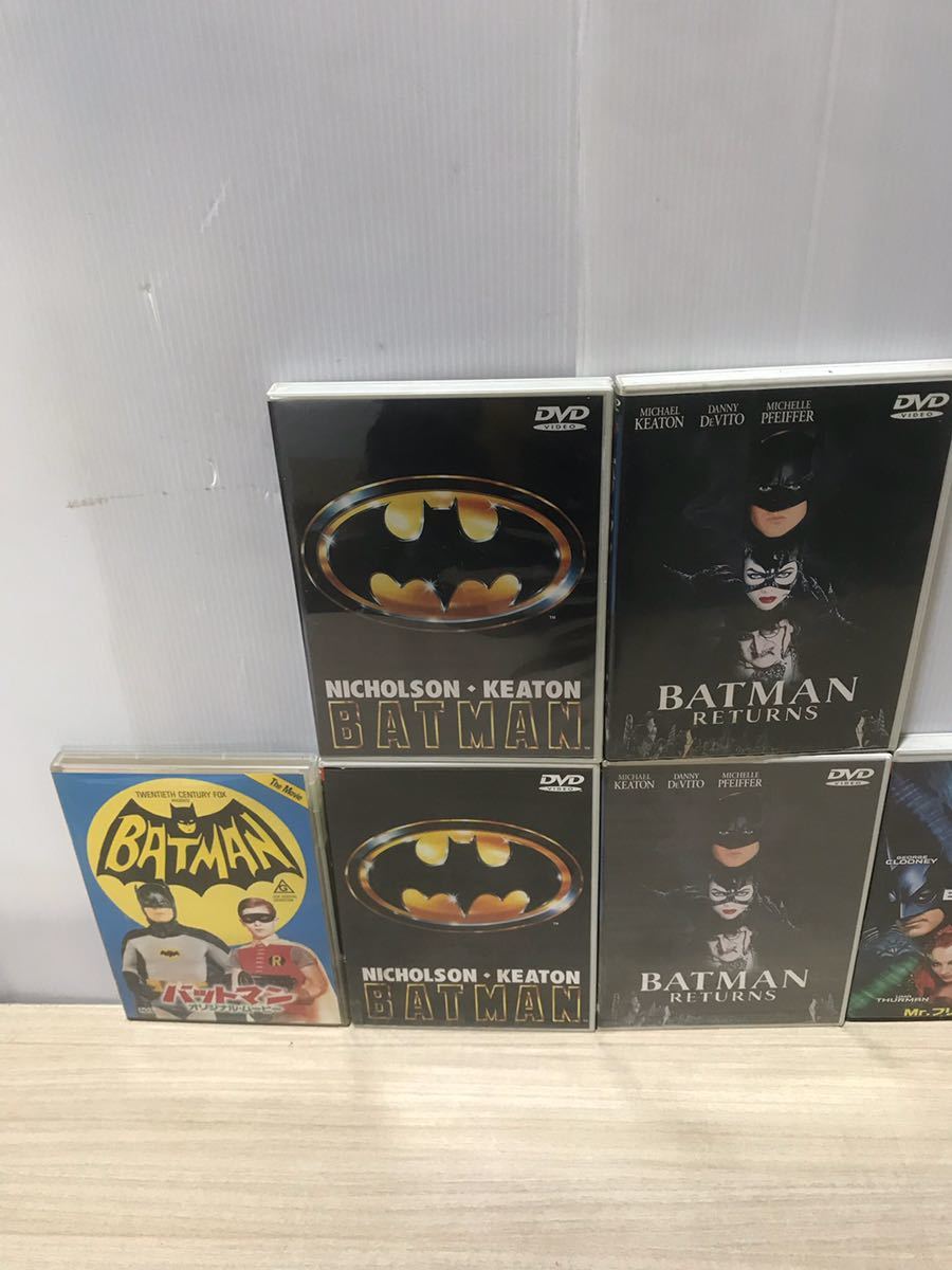 100F【中古】ワーナー　バットマン(BATMAN) / スーパーマン(SUPERMAN)　DVDまとめ売り_画像2