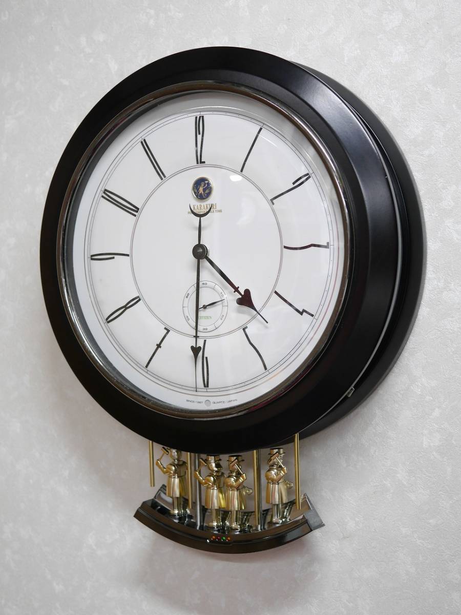 貴重な稼働品 CITIZEN KARAKURI SINCE.1987 KC2611-1 日本製 貴重な稼働品 CITIZEN KARAKURI SINCE.1987 KC2611-1 日本製