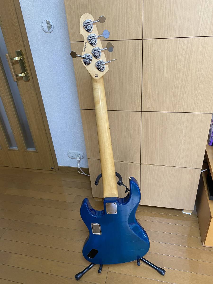 エドワーズ５弦ベース EDWARDS E-AM-138QM？難ありジャンク ESP_画像5