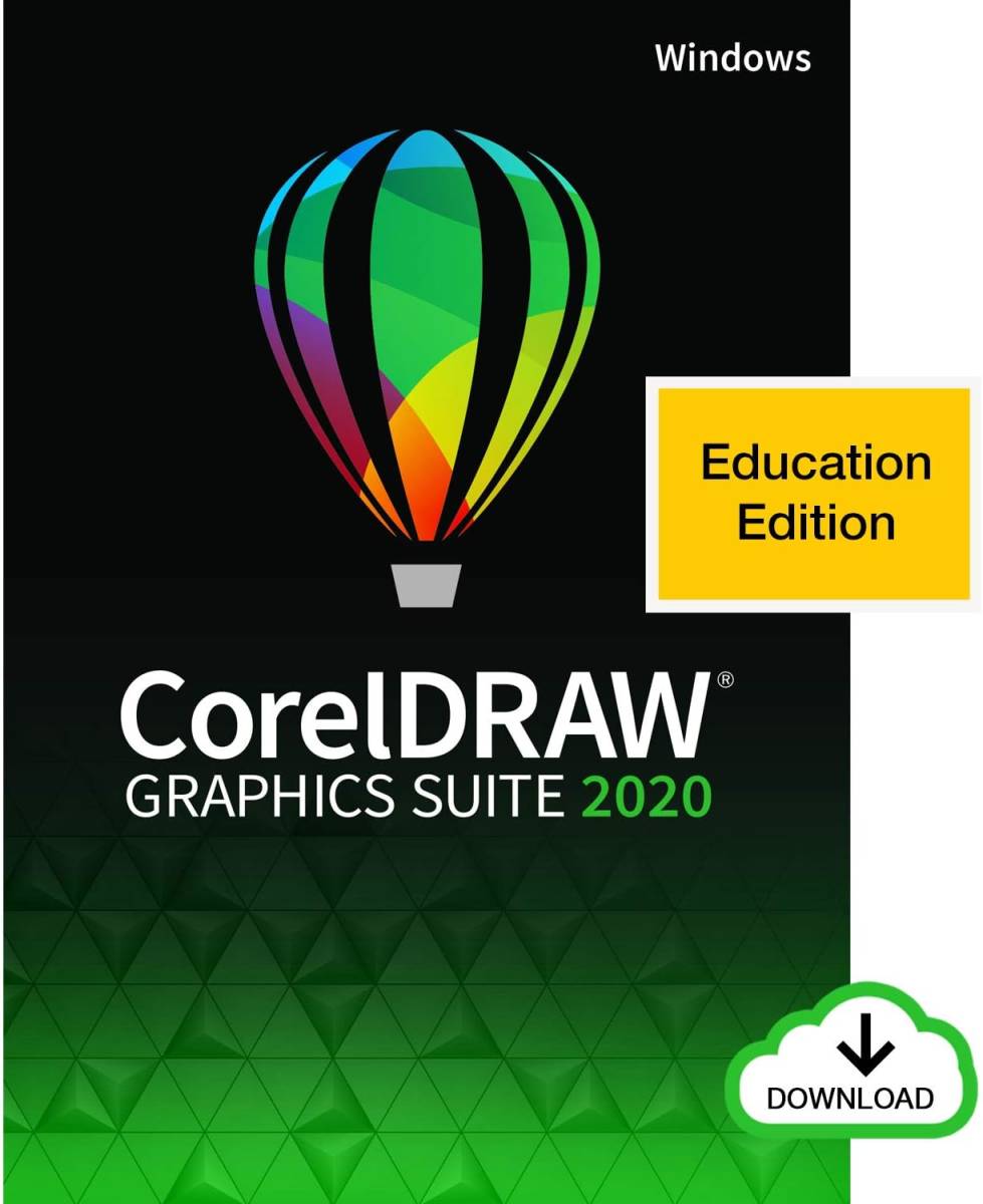 正規品 CorelDRAW Graphics Suite 2020 Windows 正規A版 ダウンロード版 コーレルドロー グラッフィック 日本語 /製品登録までサポート_画像1