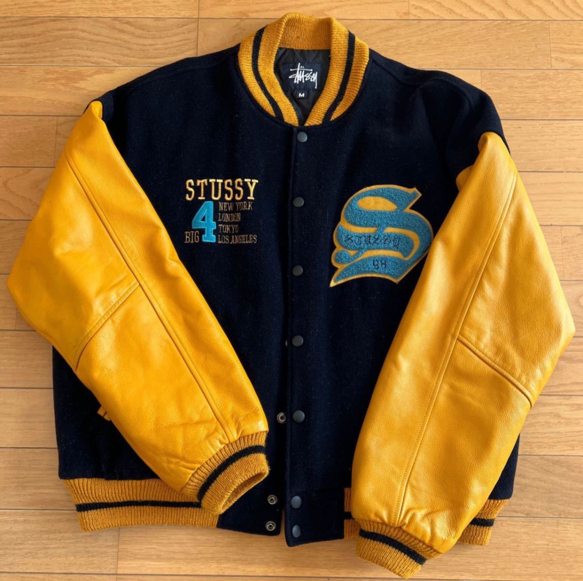 4大都市限定販売 STUSSY BIG4 スタジャン|Yahoo!フリマ(旧 4大都市限定販売 STUSSY BIG4 スタジャン|Yahoo!フリマ(旧
