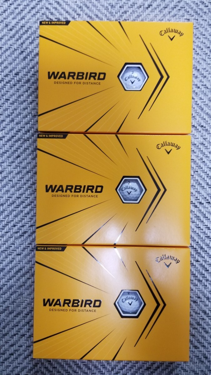 キャロウェイ　Callaway　WARBIRD ウォーバード　3ダース　2021年モデル_画像1