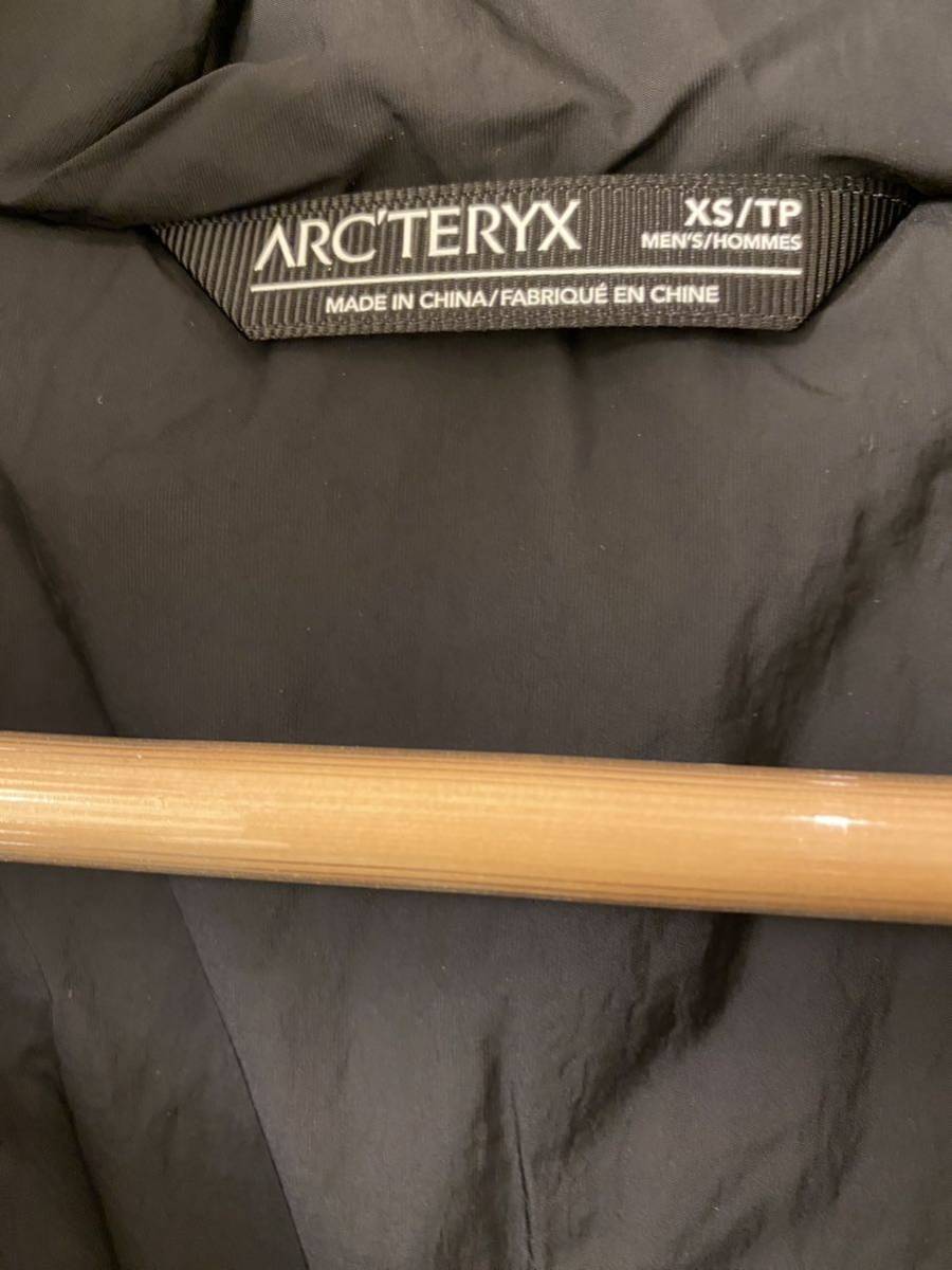 2023年秋冬 アークテリクス ベータインサレーテッドジャケット ブラック XSサイズ ARC'TERYX BETA INSULARED JACKET Black ゴアテックス_画像4