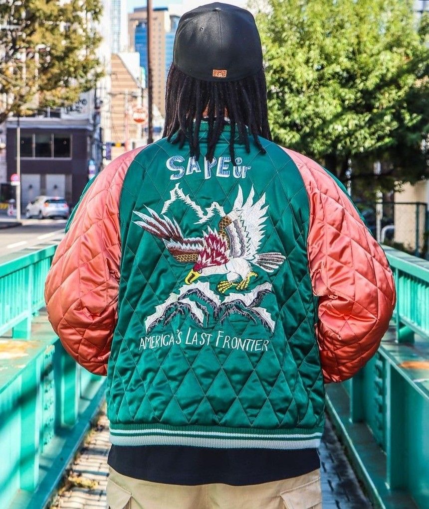 SAPEur サプール リバーシブルスカジャン L|Yahoo!フリマ(旧 SAPEur サプール リバーシブルスカジャン L|Yahoo!フリマ(旧