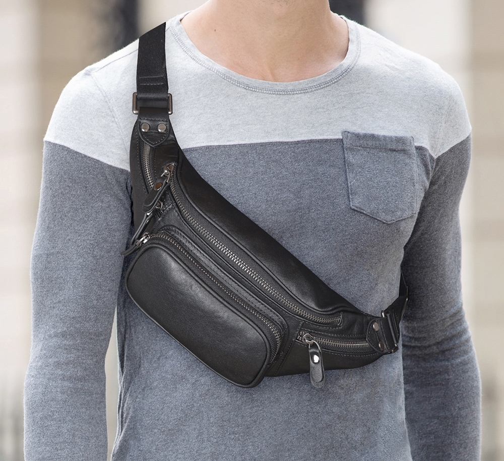 本革 鞄 メンズ チェストバッグ 牛革 レザー ボディバッグ ウエストポーチ 肩掛けバッグ ショルダーバッグ メンズ バッグ 多機能