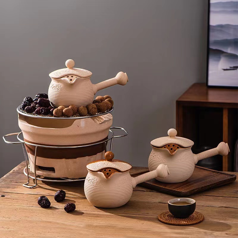 大人気 茶壺 一等品 手作り 茶壷 茶入 陶磁 煎茶道具 陶器 煎茶道具急須 常滑焼 茶器 茶道具 工芸品陶芸 容量：500ML