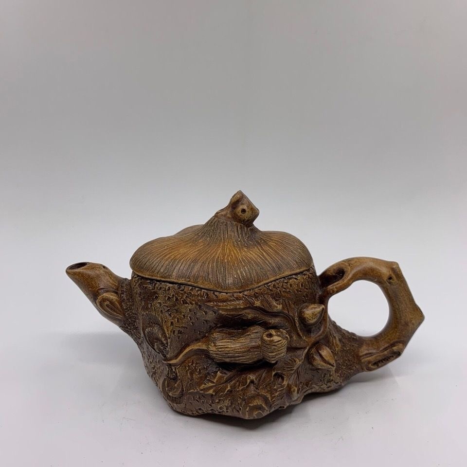 新品 一等品 紫砂壺 手作り 紫砂 茶壺 茶壷 茶入 煎茶道具 急須 常滑焼 茶器 茶道具 工芸品陶芸 容量：240ML