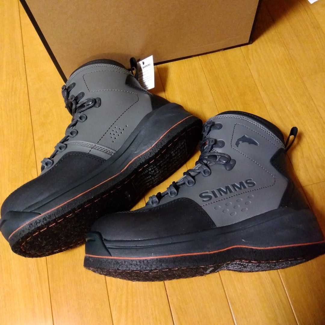 Simms FREESTONE Boots FELT　シムス　フリーストーン　フェルトソール　ブーツ　US8 GUNMETAL_画像4