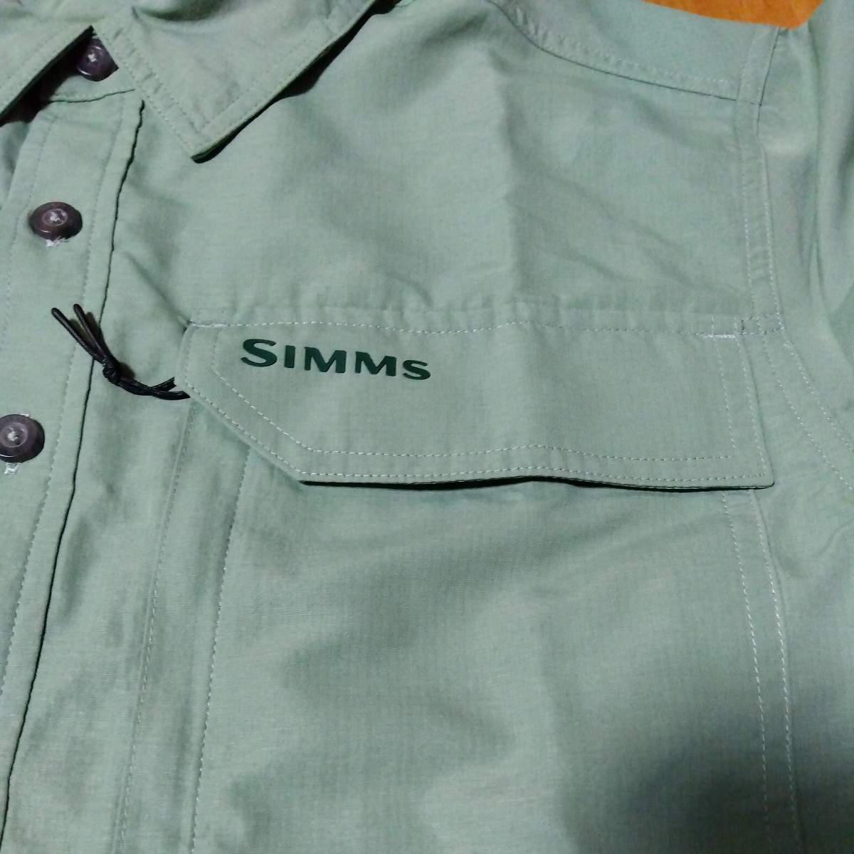 Simms Guide LS Shirt Marle ガイド ロングスリーブ シャツ マール　US-S JP:M Field_画像3