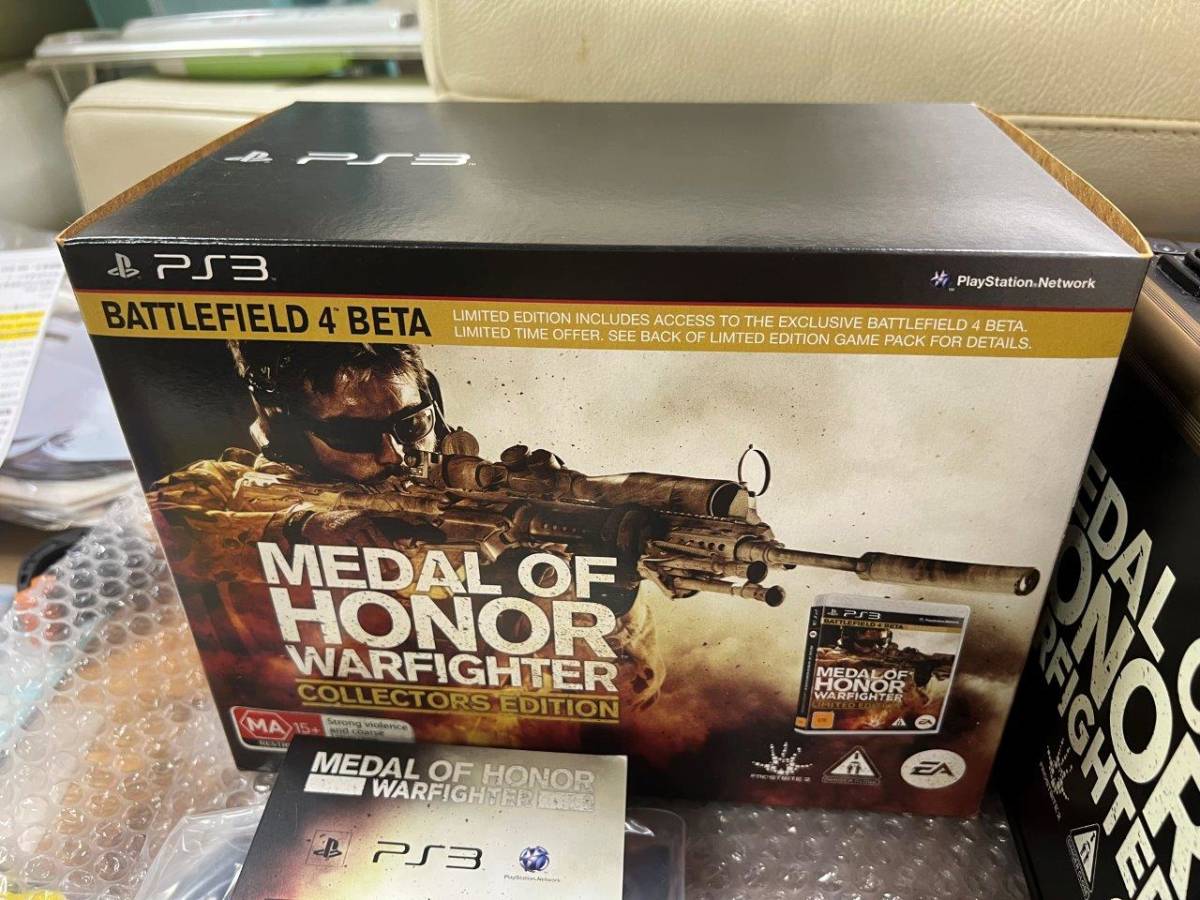 PS3 Medal of Honor Warfighter / メダルオブオナー ウォーファイター コレクターズ欧州UK版 中古 非常に良い状態 完品 送料無料 同梱可_画像3