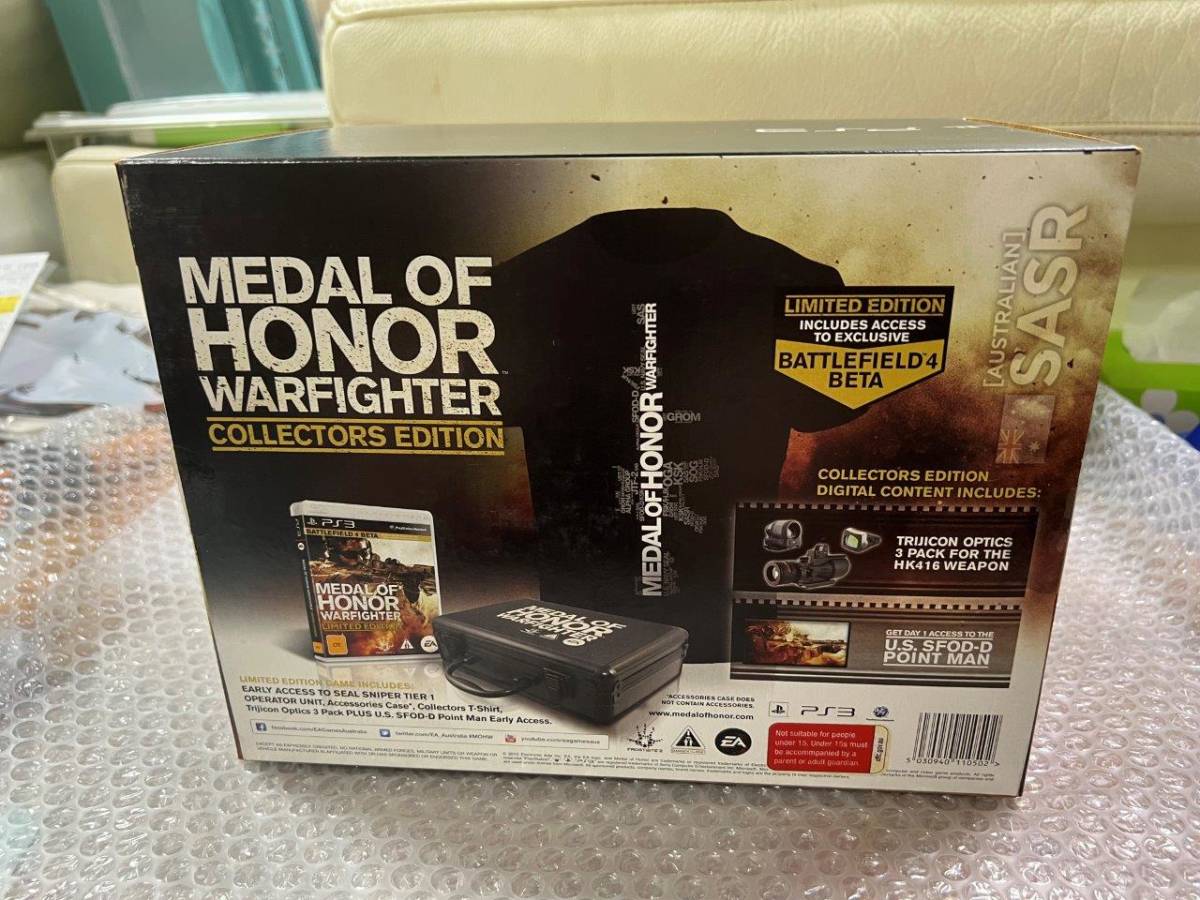 PS3 Medal of Honor Warfighter / メダルオブオナー ウォーファイター コレクターズ欧州UK版 中古 非常に良い状態 完品 送料無料 同梱可_画像7