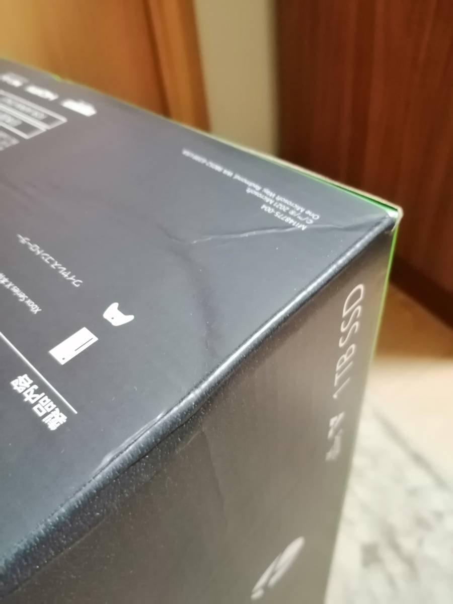 xbox series x 本体　中古品　動作確認済み　箱傷あり_画像7