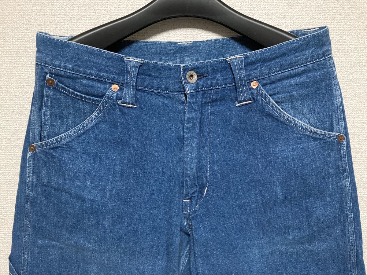 STEVENSON OVERALL スティーブンソン オーバーオールズ ペインター パンツ 32 デニム ジーパン ジーンズ ワークパンツ インディゴ indigo_画像2