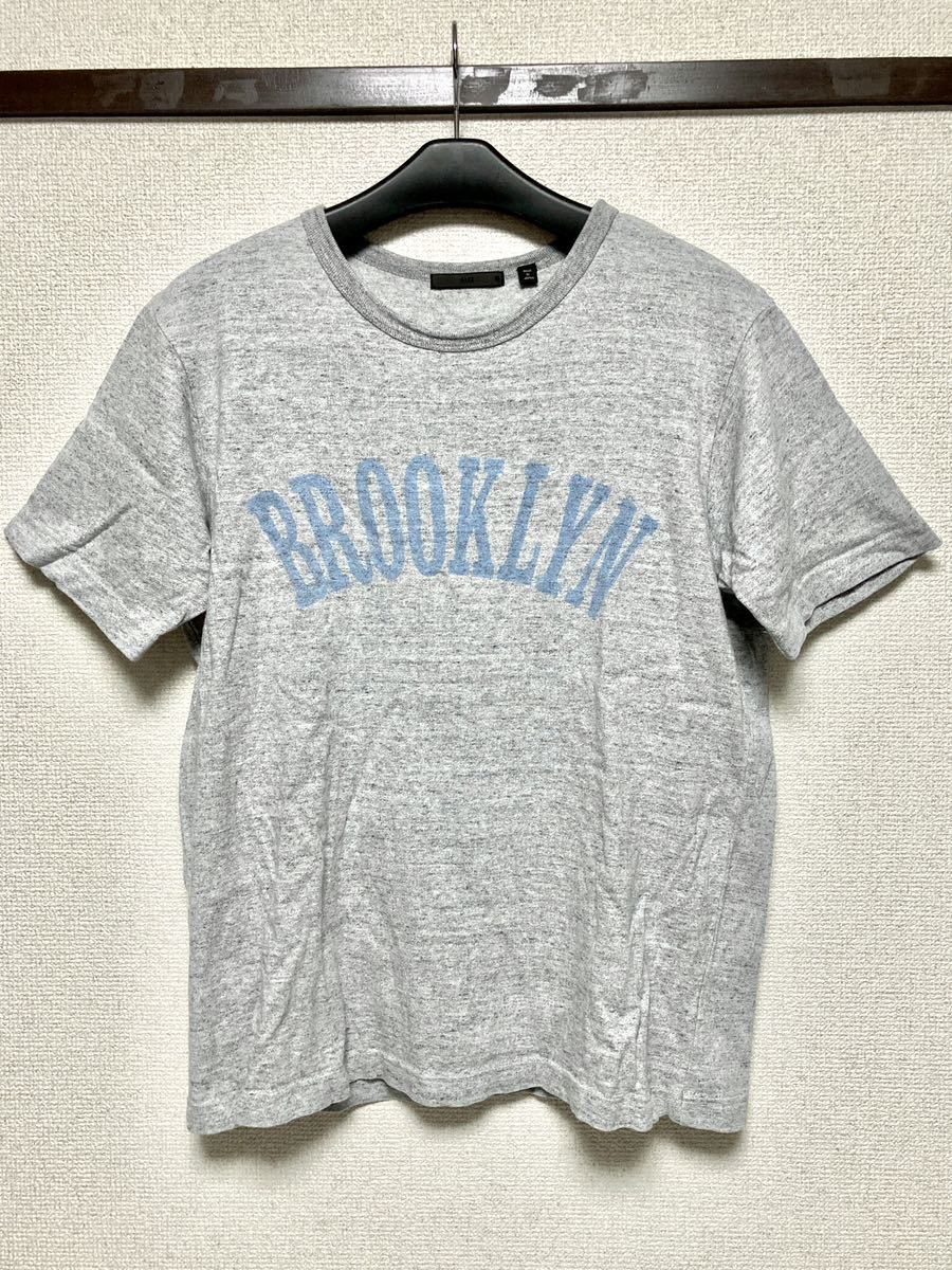 HARE ハレ Tシャツ M サイズ Grey グレー 霜降り BROOKLYN ブルックリン 古着 ユーズド used_画像1