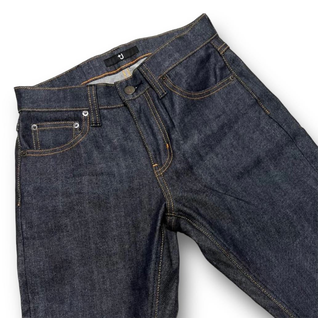 ユニクロ UNIQLO +J 446401 セルビッジ ストレート デニム ユニクロ UNIQLO +J 446401 セルビッジ ストレート デニム