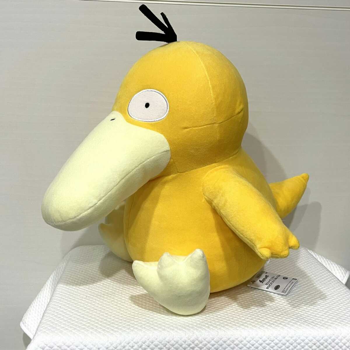 [ko Duck ] Pocket Monster .....ko Duck soft toy all 1 kind Pokemon super BIG soft toy tag attaching new goods PW
