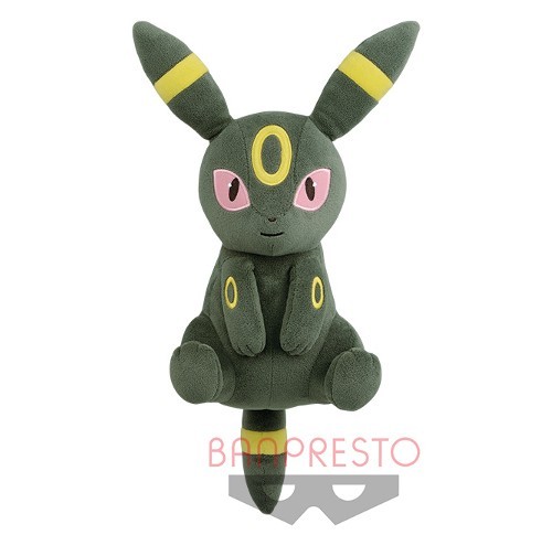 【ブラッキー】ポケットモンスター I LOVE EIEVUI でっかいぬいぐるみ エーフィ・ブラッキー ゆったりリラックス 単品 BIG タグ無し PW_画像1