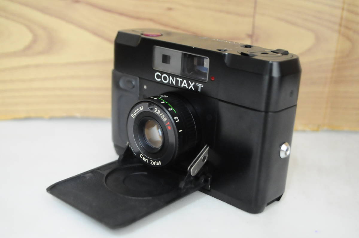 【全国送料無料】 Kyocera 京セラ CONTAX T コンタックス 元箱・取扱説明書付き ☆画像通りとても綺麗な外観とレンズです。_画像4