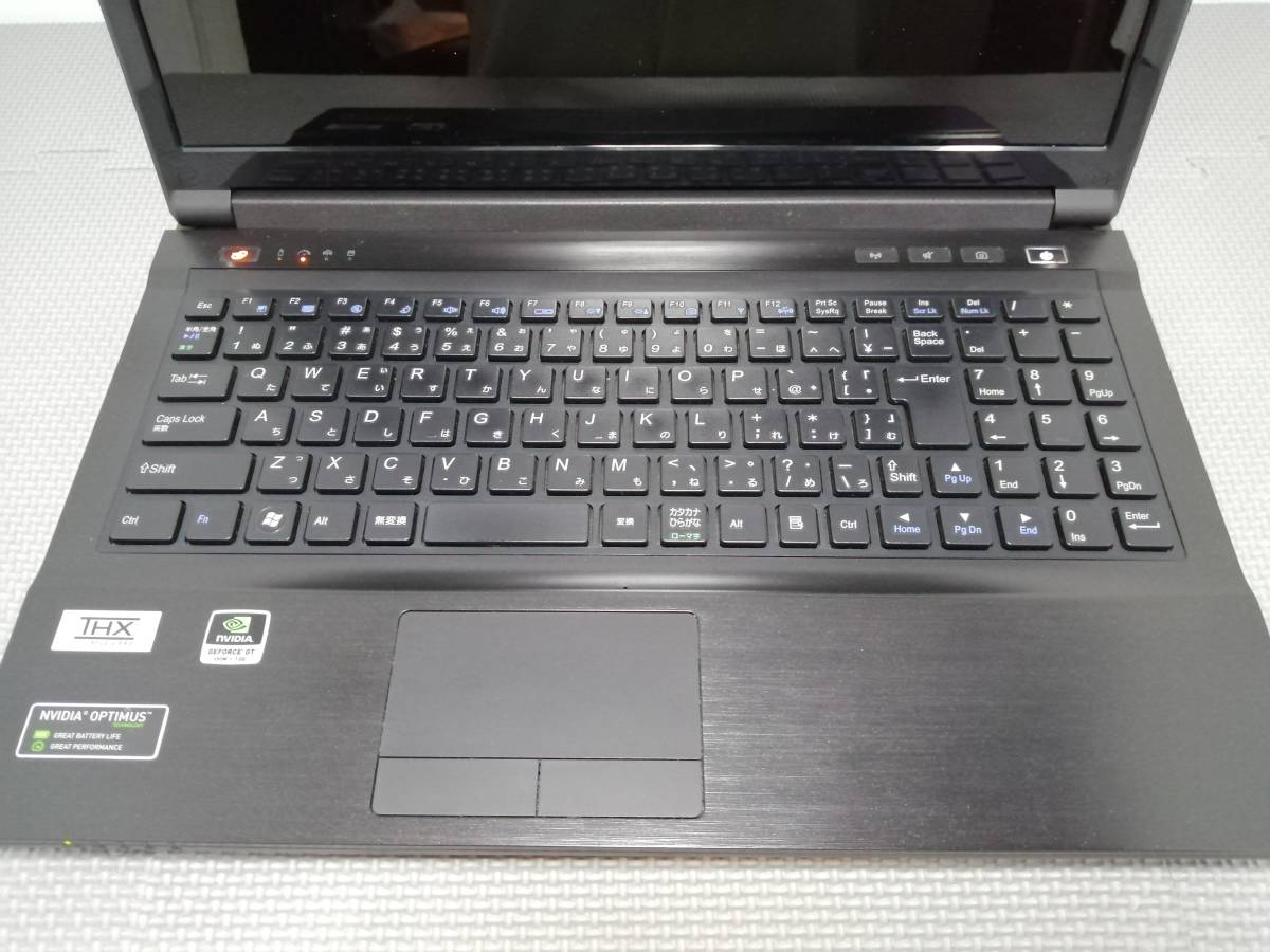 美品 ツインドライブ 高速 SSD500GB新品＋HDD750GB ゲーミング CLEVO i7-2670QM NVIDIA GT650M 8G office2019♪15.6FULL HD♪_画像2