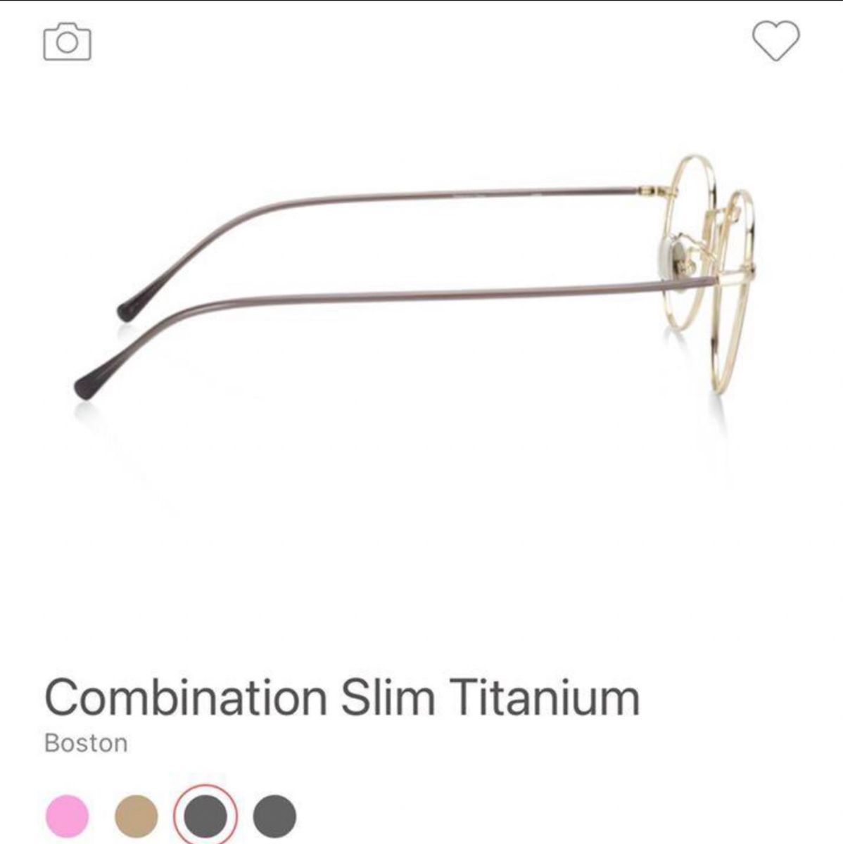 JINS Combination Slim Titanium コンビネーションスリムチタン JINS Combination Slim Titanium コンビネーションスリムチタン