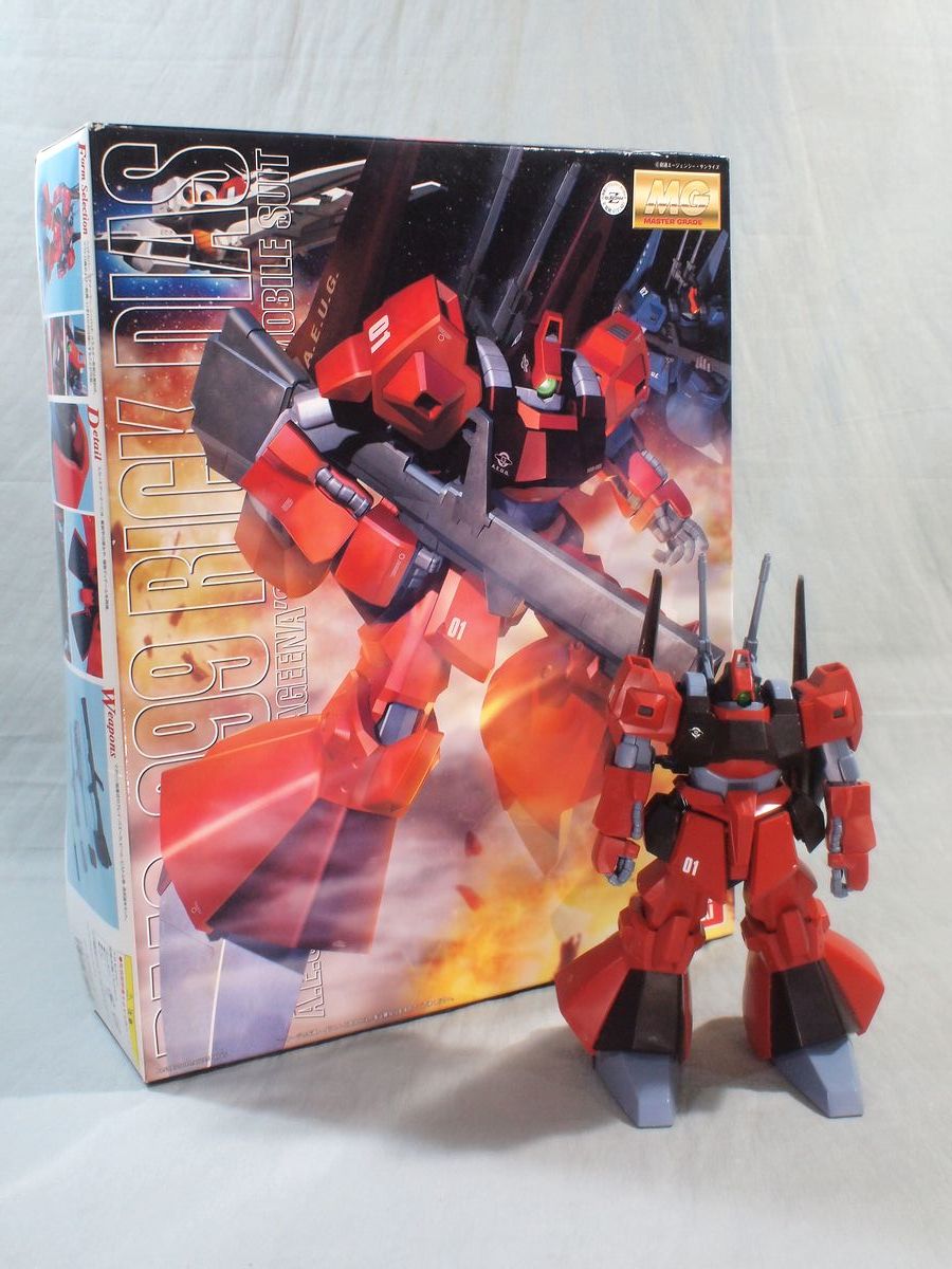 ■バンダイ MG 1/100 機動戦士Zガンダム RMS-099 リック・ディアス クワトロ・バジーナ 素組 完成品 ガンプラ フィギュア■_画像1