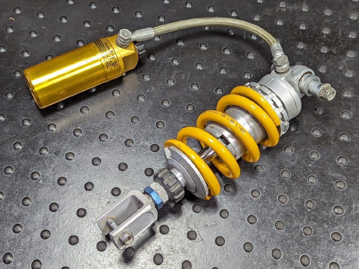 ■アプリリア RS125 社外 オーリンズ リアサスペンション AP751 OHLINS PY型 実働車外し 2ストローク 検索 RS50 [R051118]_画像3