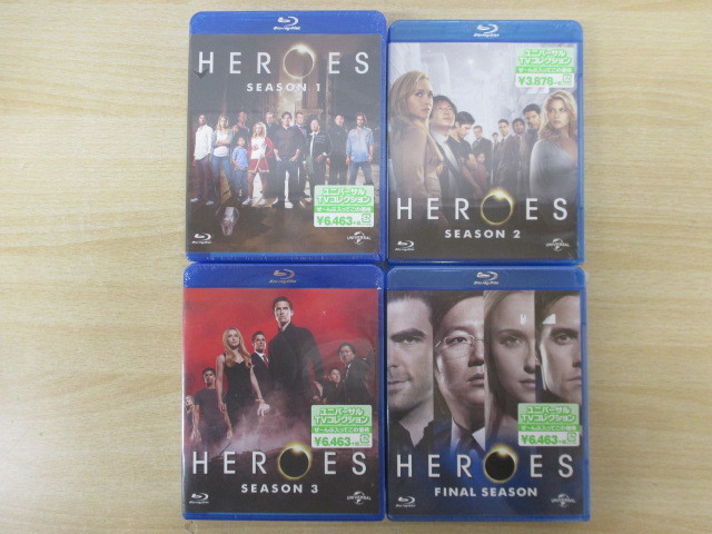 11233F◎Blu-ray HEROES/ヒーローズ シーズン1.2.3.ファイナル セット ブルーレイ◎未開封_画像1