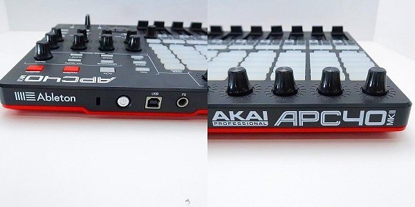 AKAI/アカイ APC40 MK II Ableton Live専用コントローラー 通電確認済み 同梱×/D1X_画像7