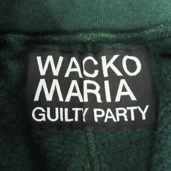 WACKO MARIA/ワコマリア GUILTY PARTIES スウェットパンツ グリーン /XXL /060_画像4