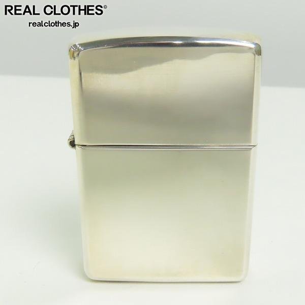 ZIPPO/ジッポー STERLING SILVER/スターリングシルバー プレーン 1999年製 /LPL_詳細な状態は商品説明内をご確認ください。