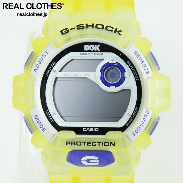 G-SHOCK/Gショック 30周年記念 DGKコラボ 紫 G-8900DGK-7JR【動作未確認】 /000_詳細な状態は商品説明内をご確認ください。